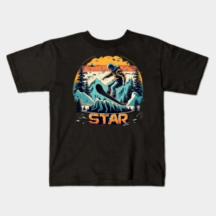 Snowboarding Kids T-Shirt